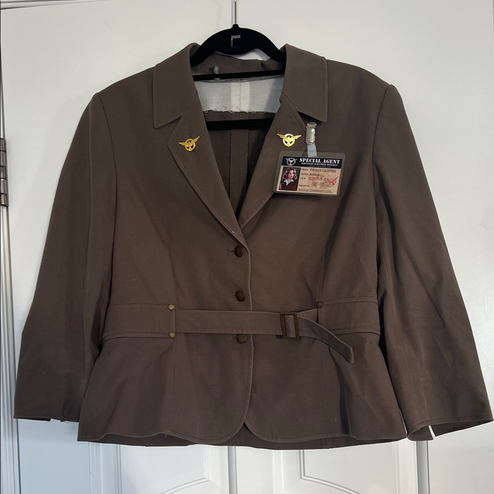 Agent Peggy Carter Costume and Prop